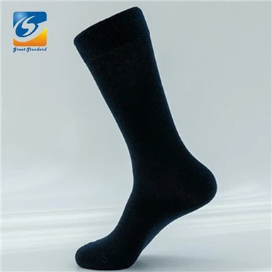 ถุงเท้าธุรกิจผู้ชายสีทึบ