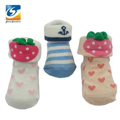 ถุงเท้าเด็กพลิกตัว