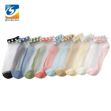 ถุงเท้าสตรีคริสตัล