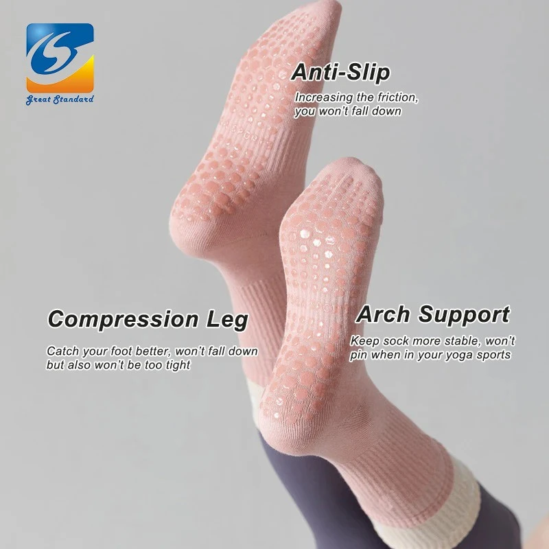High Quality Custom Logo Anti Slip Socks suppliers